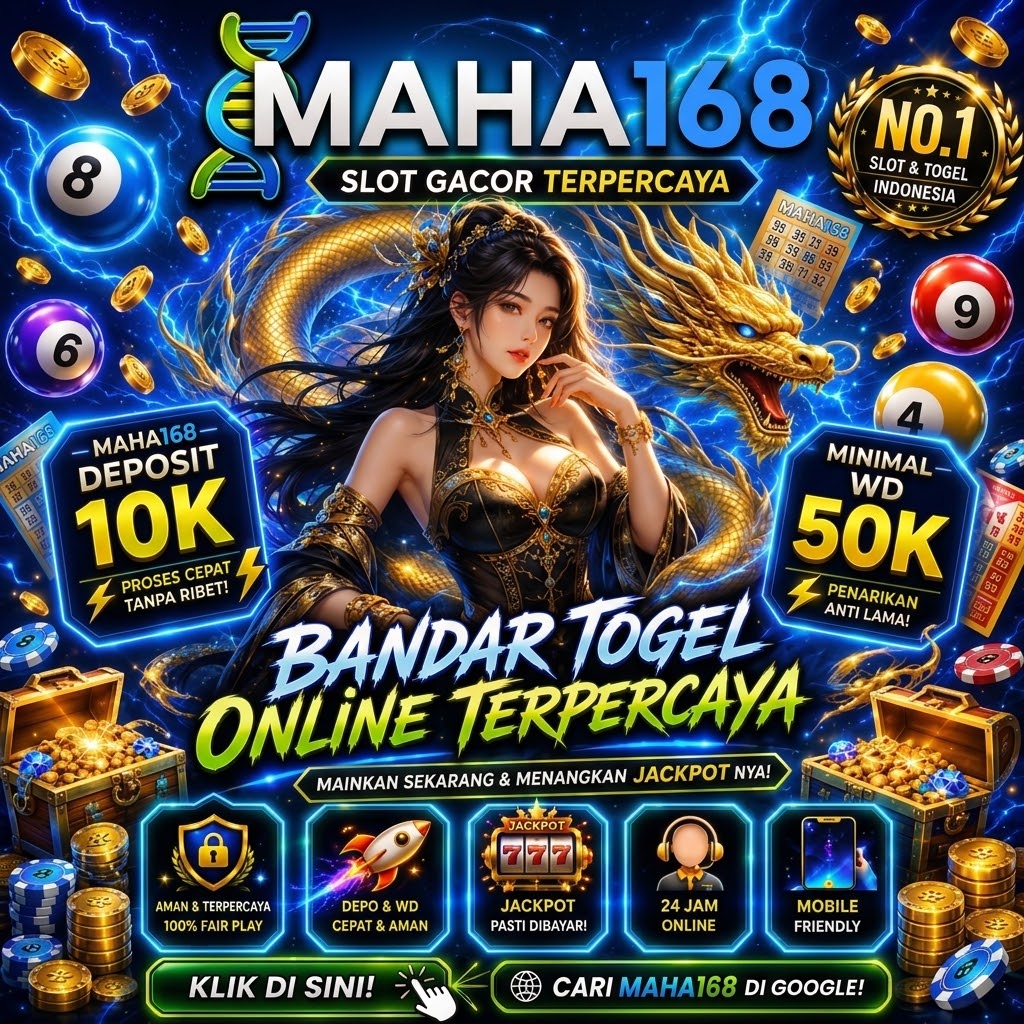 MAHA168: Bandar Game Online Pilihan Sultan Tempat Berburu Jackpot Besar
